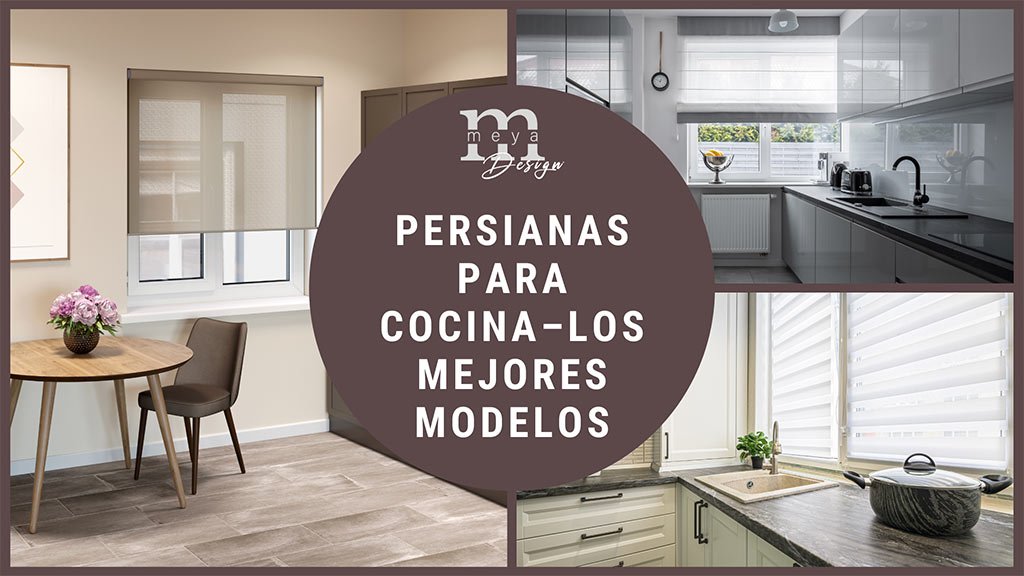 Cortinas y Persianas - Cortinas para cocina moderna Si tienes un diseño de  cocina que tiene un estilo moderno o minimalista lo que más vas a querer es  que todo encaje de